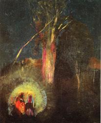 Odilon Redon Flight into Egypt